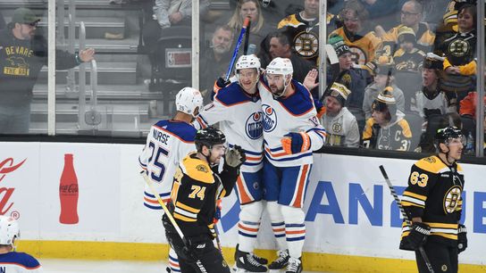 Ames: B's top line suffers unusual off night in loss to Oilers taken at TD Garden (Bruins)